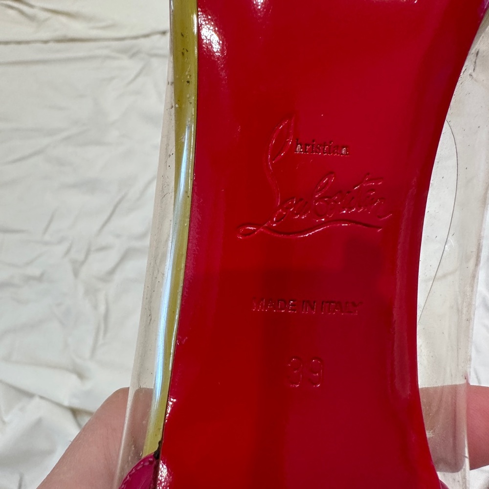 Christian Louboutin Patent Leather Tri color Size 39 - Picture 14 of 14